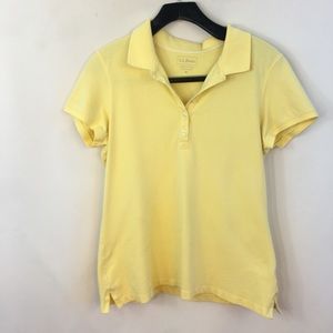 LL Bean Top Slightly Fitted Polo Shirt